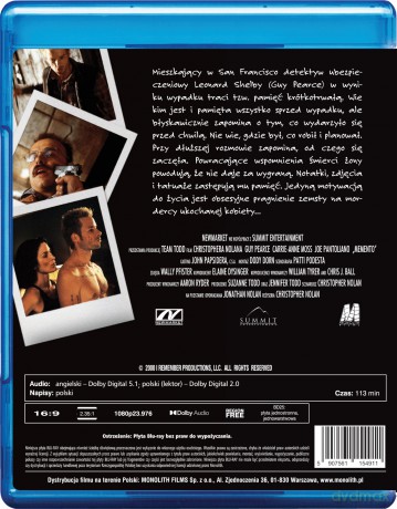 Memento [Blu-Ray]