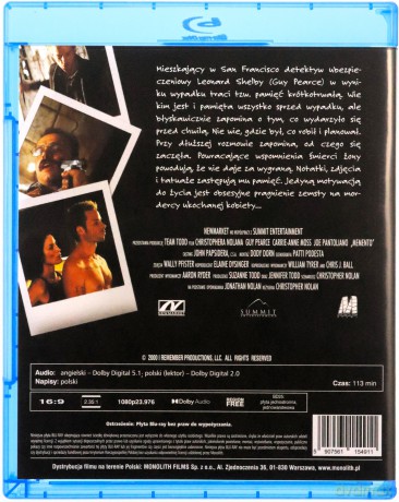 Memento [Blu-Ray]