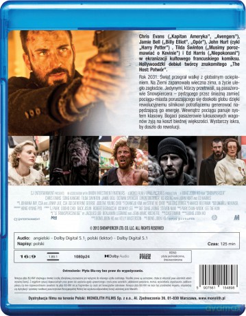 Snowpiercer. Arka Przyszłości [Blu-Ray]