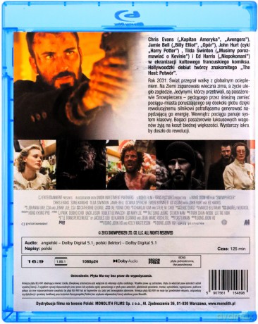 Snowpiercer. Arka Przyszłości [Blu-Ray]