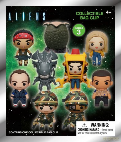 Aliens Figurka z zawieszką 1szt.mix [FIGURKA]