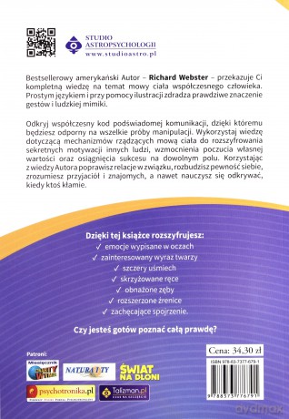 Współczesna mowa ciała kompletny przewodnik jakiego potrzebujesz - Richard Webster [KSIĄŻKA]