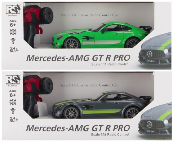 Auto osobowe zdalnie sterowane R/C FF Mercedes 1szt.mix