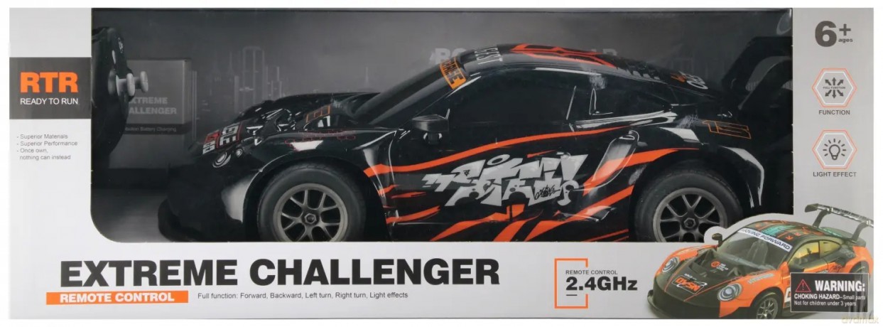 Auto wyścigowe zdalnie sterowne R/C FF Spray