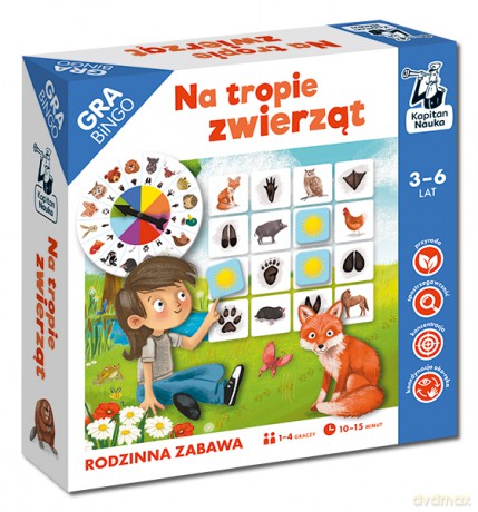 Bingo Na tropie zwierząt [GRA]