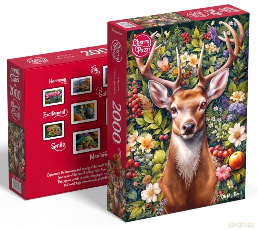 CHERRYPAZZI 2000 el. Oh My Deer! 50262 [PUZZLE]
