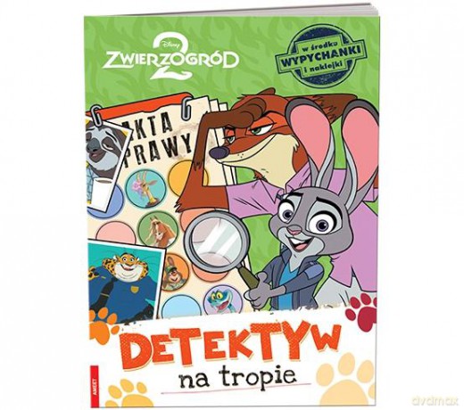 Disney Zwierzogród 2 Detektyw na tropie DET-9102 [KSIĄŻKA]