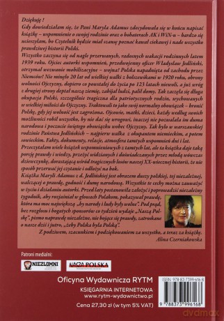 Bohaterowie i kaci moje wspomnienia tw - Maria Jedlińska-Adamus [KSIĄŻKA]