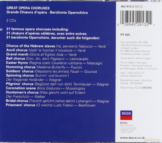 Great Opera Choruses [2CD]