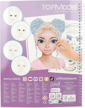 Kolorowanka Top Model Make Up 13983A