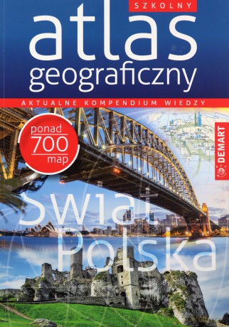 Szkolny atlas geograficzny [KSIĄŻKA]