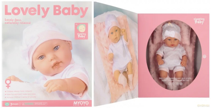 Lalka Bobas 33cm z akcesoriami