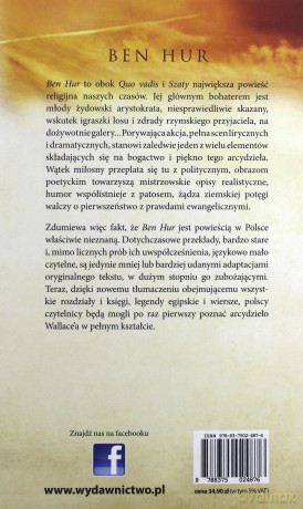 Ben hur - Lewis Wallace [KSIĄŻKA]