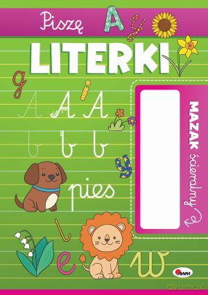 Piszę literki. Mazak ścieralny - Elżbieta Korolkiewicz [KSIĄŻKA]