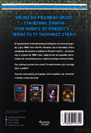 Po drugiej stronie. Five Nights at Freddy's. Książka interaktywna #2 - Cawthon Scott, Kress Adrienne [KSIĄŻKA]