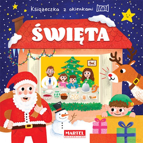 Święta. Książeczka z okienkami - Agnieszka Karłowicz [KSIĄŻKA]