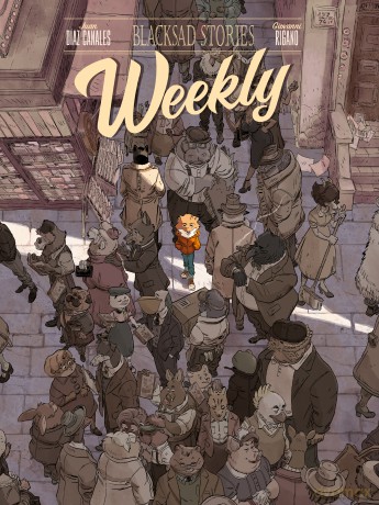 Weekly. Blacksad Stories - Juan Díaz Canales, Giovanni Rigano [KOMIKS]