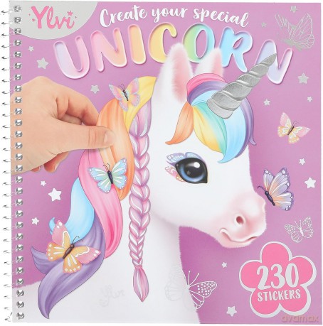 Zestaw Dress Me Up do ozdabiania głowy Jednorożca Ylvi 13750A