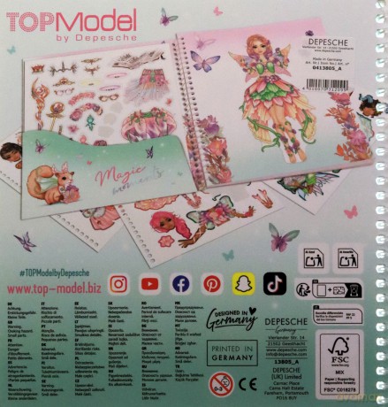 Zestaw Dress Me Up Fantasy Top Model 13805A