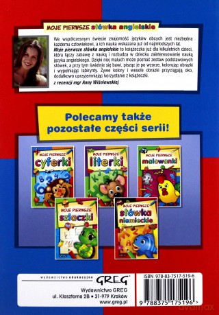 Moje pierwsze słówka angielskie [KSIĄŻKA]