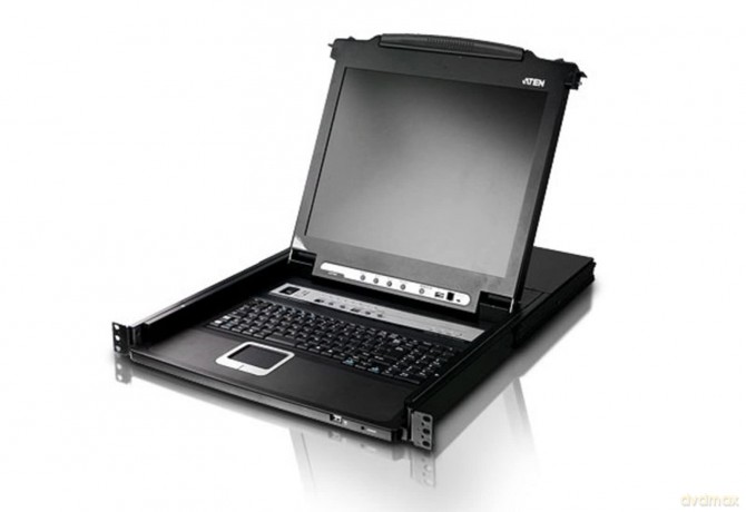 !Aten Konsola Kvm Lcd 17 8 Port Cl5708m