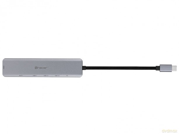 Adapter A-2, USB Type-C z czytnikiem kart, HDMI 4k, USB 3.0, PDW 60W