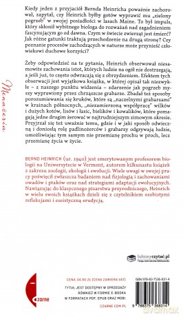 Wieczne życie o zwierzęcej formie śmierci - Bernd Heinrich [KSIĄŻKA]