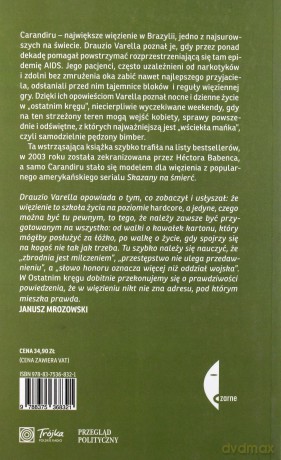 Ostatni krąg. Najniebezpieczniejsze więzienie Brazylii - Drauzio Varella [KSIĄŻKA]