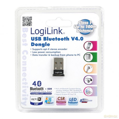 Adapter bluetooth v4.0 USB, Win 10