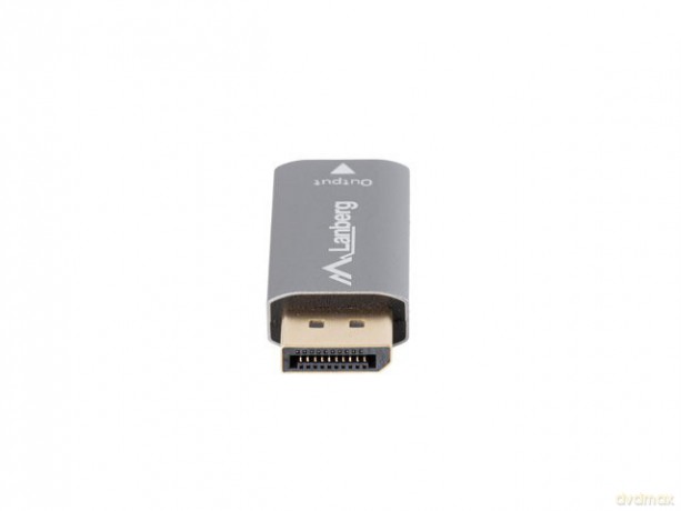 Adapter Displayport(M)- HDMI(F)8K srebrny