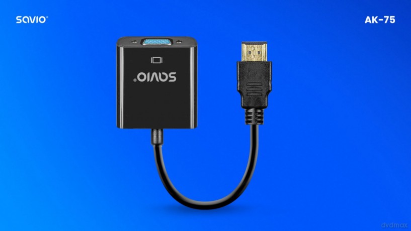 Adapter HDMI-VGA AK-75