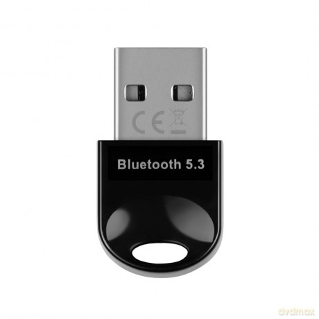 Adapter komputerowy USB Bluetooth 5.3 + EDR Dual Mode, 3 Mb/s, zasięg 20m, BT-060