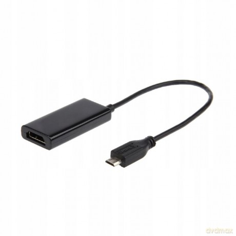 Adapter MHL(M)->HDMI(F)+USB Micro(BF)(5 PIN) 16cm