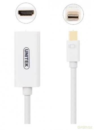 Adapter mini DisplayPort- HDMI 4K; Y-6331