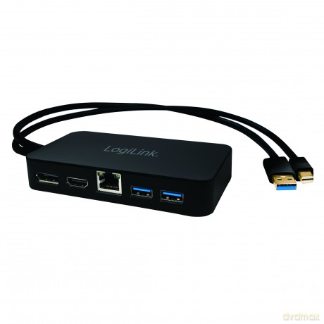 Adapter miniDP do HDMI/ DP/LAN/USB3.0