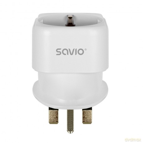 Adapter podróżny, gniazdo EU - wtyk UK AP-04