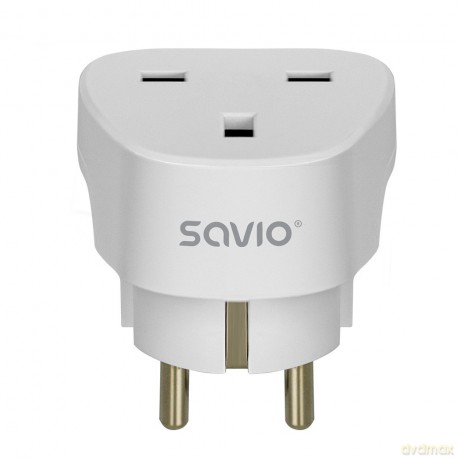 Adapter podróżny, gniazdo UK wtyk EU AP-02