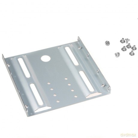 Adapter redukcja HDD/SSD sanki szyna 3,5" na 2,5" Maclean MC-655 metalowy