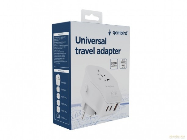 Adapter sieciowy 20W Uniwersalny 4 końcówki