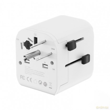 Adapter sieciowy EU Uniwersalny 12W