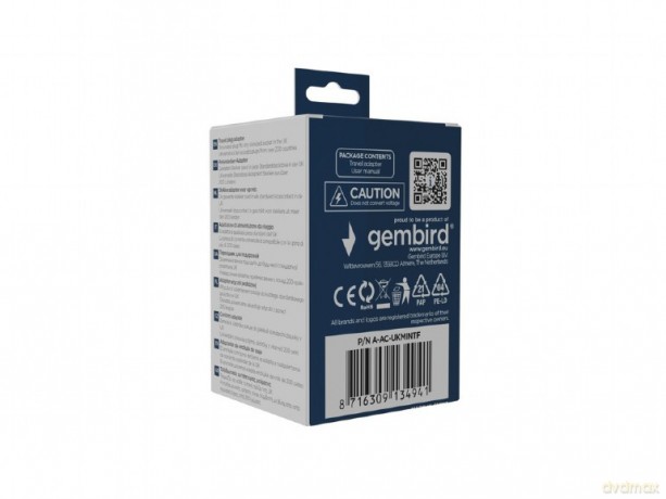 Adapter sieciowy UK świat 10A