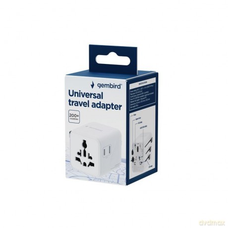 Adapter sieciowy Uniwersalny kostka