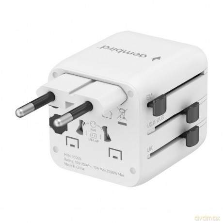 Adapter sieciowy Uniwersalny kostka