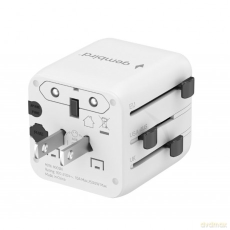 Adapter sieciowy Uniwersalny kostka