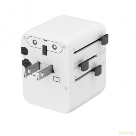 Adapter sieciowy Uniwersalny kostka 20W