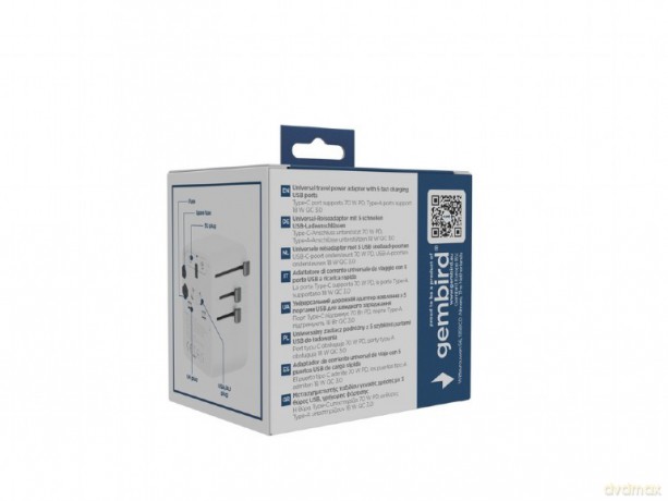 Adapter sieciowy Uniwersalny kostka 70W