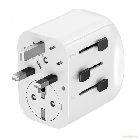 Adapter sieciowy uziemienie Uniwersalny 15W