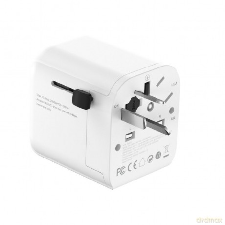 Adapter sieciowy uziemienie Uniwersalny 20W
