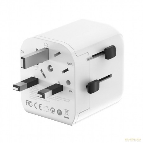 Adapter sieciowy uziemienie Uniwersalny 20W