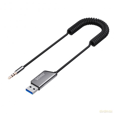 Adapter transmiter AUX z bluetooth 5.3, funkcja zestawu głośnomówiącego, TR-16